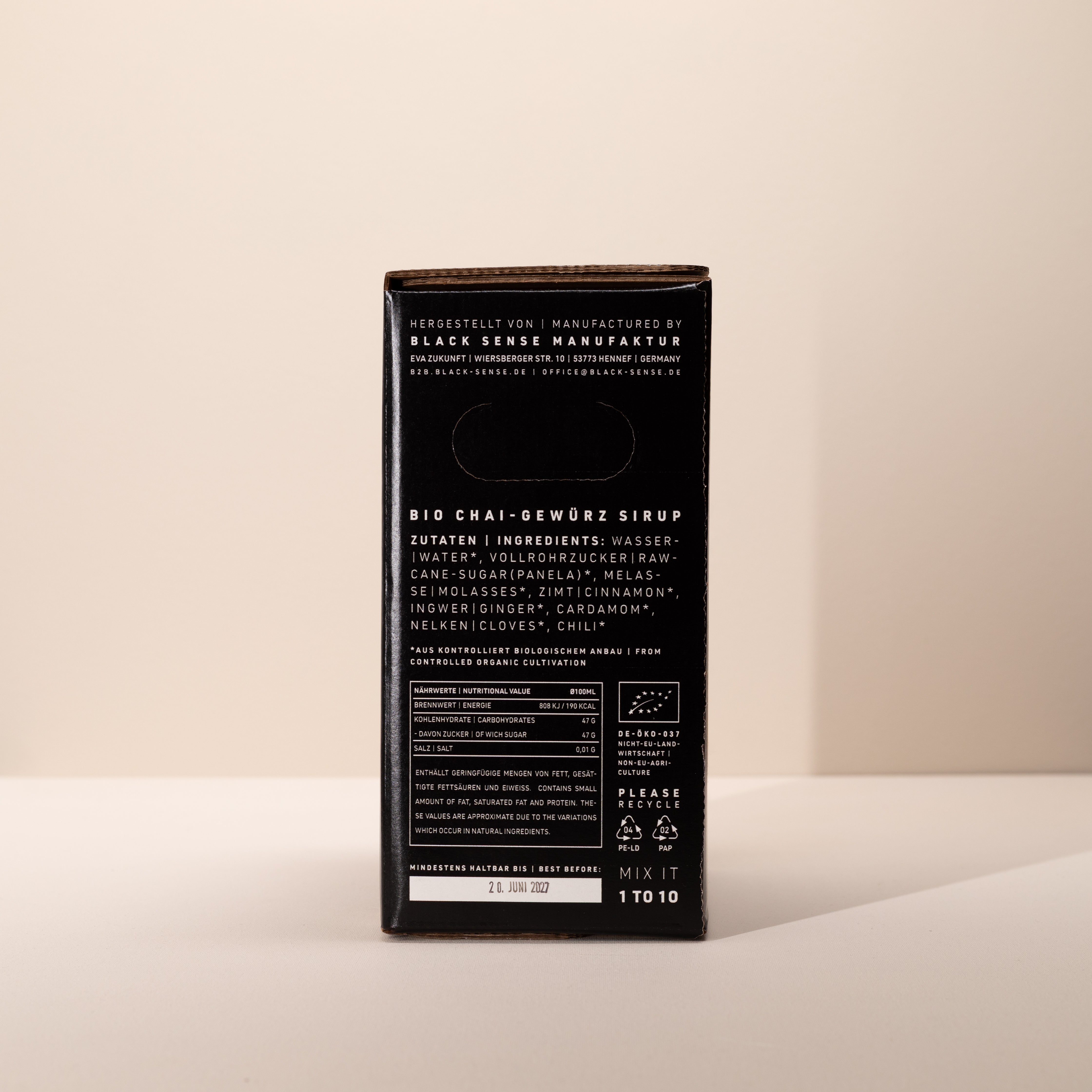 3L BIO CHAI SINGLE